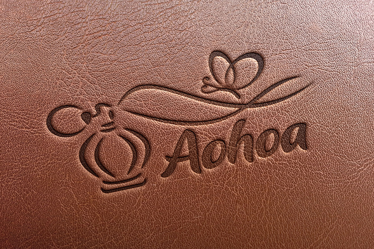 HÓA MỸ PHẨM - NƯỚC HOA AOHOA - Thiết kế Logo chuyên nghiệp Queen Brand